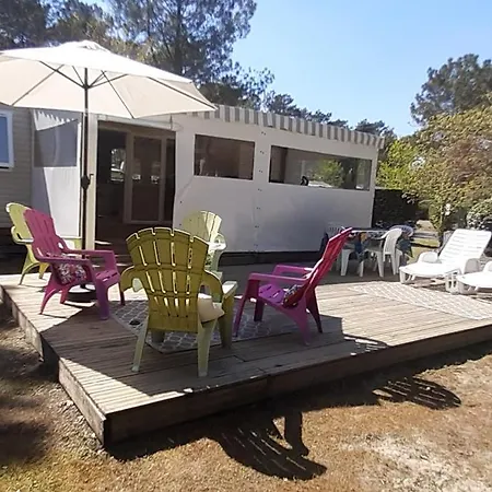 Mobile 6 Personnes Reste 2 Semaines En Juillet Et 2 Semaines En Aout 2025 Campsite Saint-Julien-en-Born